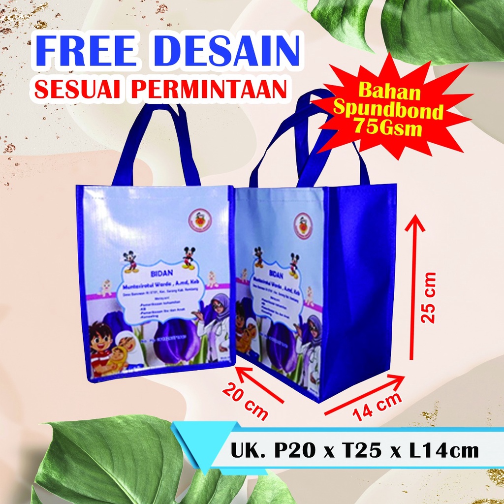 TAS BIDAN / TAS SOUVENIR BIDAN KARAKTER