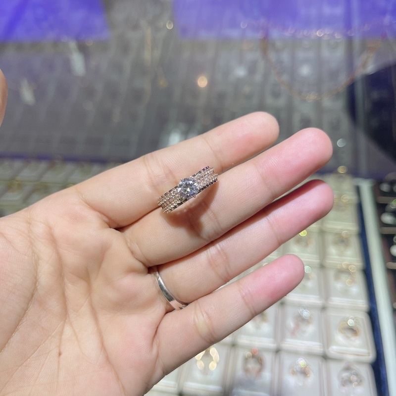 cincin solitalire amero