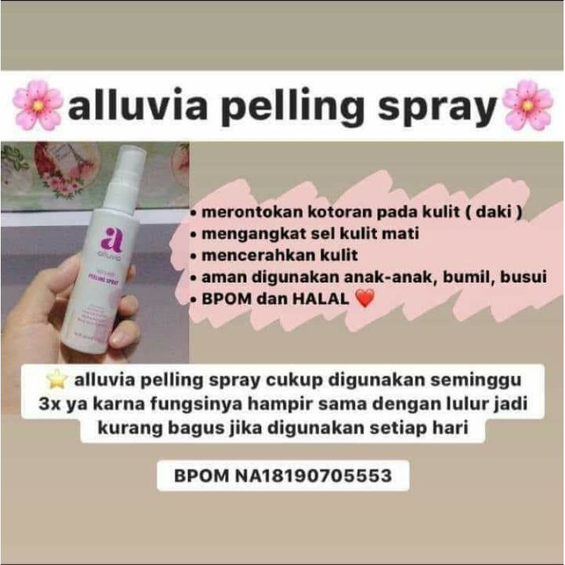 Alluvia Peeling Spray