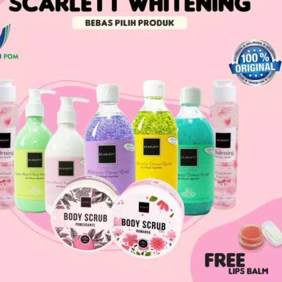 (plw-234) Scarlett Whitening Body Lotion - Scarlet Whitening Body Lotion ORIGINAL SCARLET LOTION SCA