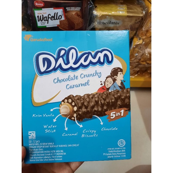 

Dilan Cokelat crunchy caramel