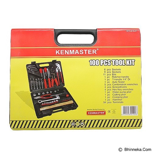 KenMaster Toolkit Tool Kit N2 100pcs / Alat Tukang Lengkap