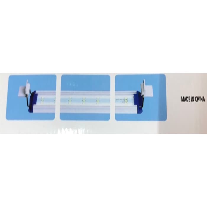 Lampu LED Putih Biru untuk Aquarium 30 - 45 cm 5 watt