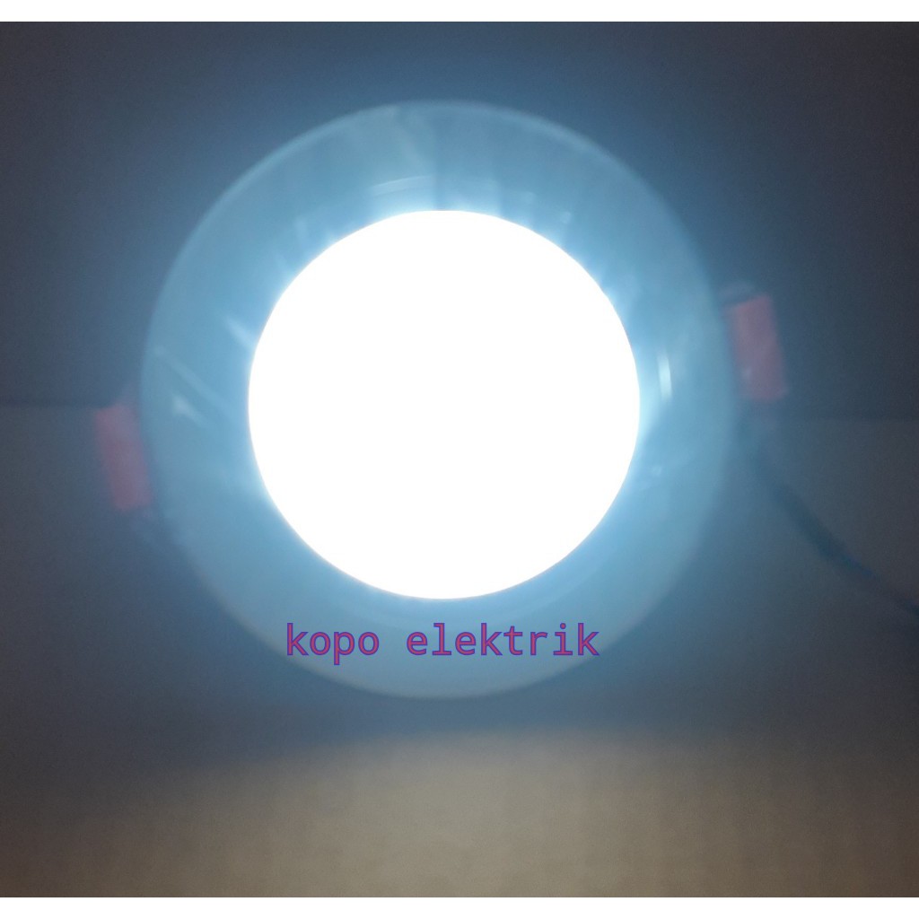 Lampu Led Downlight Panel 5w 3 WARNA 5 Watt