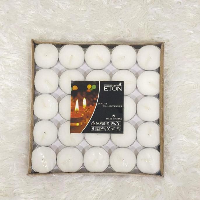 LILIN TEA LIGHT 50 PCS AROMA TERAPI LILIN KECIL TEA LIGHT CANDLE 50PCS