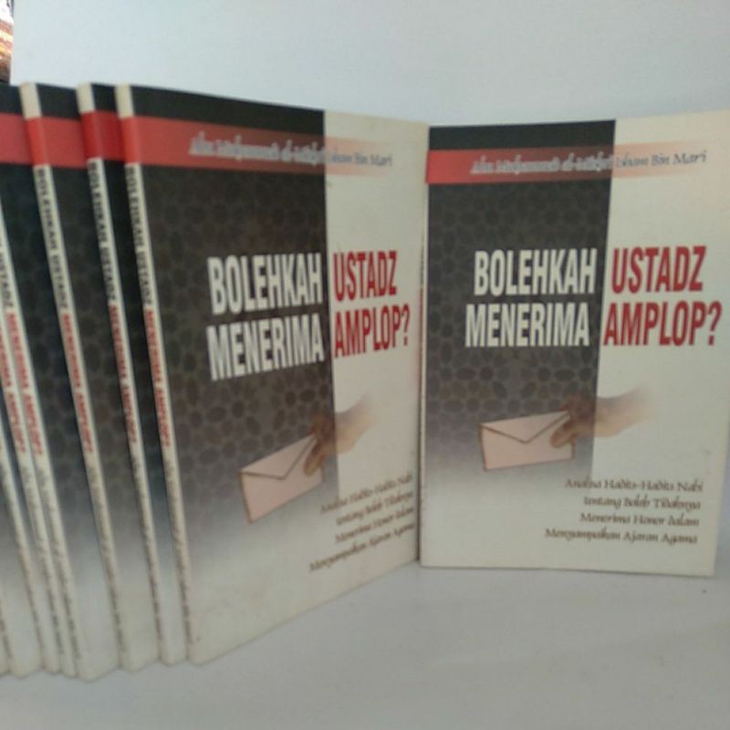 

Buku Bolehkah Uatadz Menerima Amplop