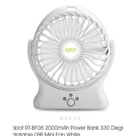 Kipas Angin Listrik Elektrik Vivan Robot RTBF06 Mini USB FAN RT-BF06