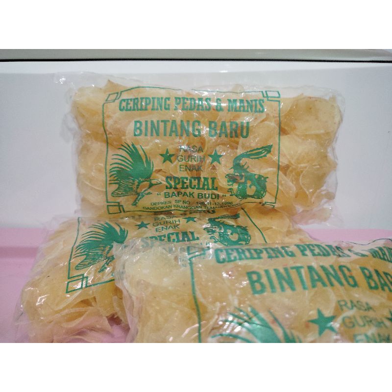 

CERIPING PEDAS MANIS BINTANG BARU 200 GRAM