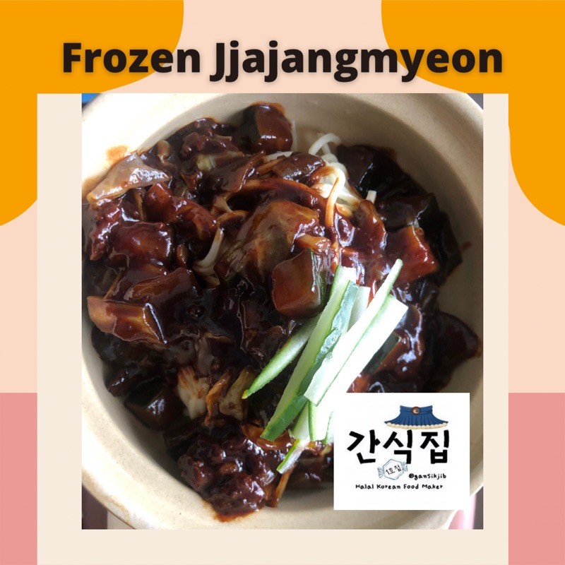 

Jjajangmyeon/ Jjajangmyun Halal Gansikjib Porsi Kenyang!