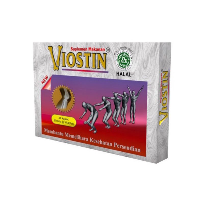 viostin halal isi 1 box 30 capsule kapsul