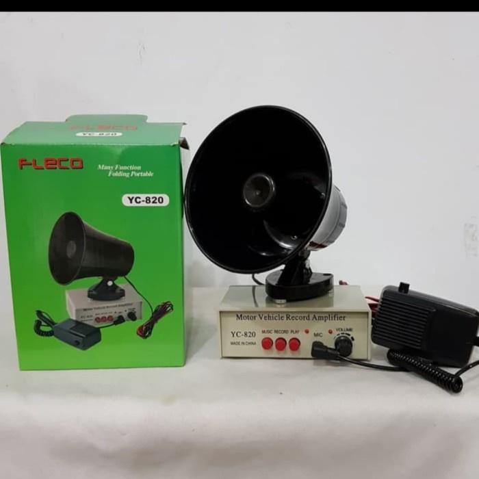 TOA YC-820/Toa Mobil Fleco YC-820 Megaphone Mobil//TOA YG-820