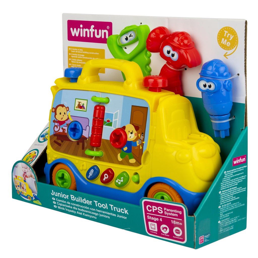 WINFUN Junior Builder tool Truck - Mainan