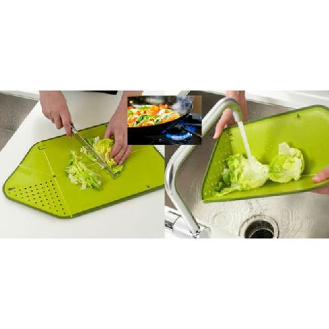 Foldable Chopping Board ( Talenan Multifungsi bisa di bentuk dan di lipat dalam berbagai cara dan fu