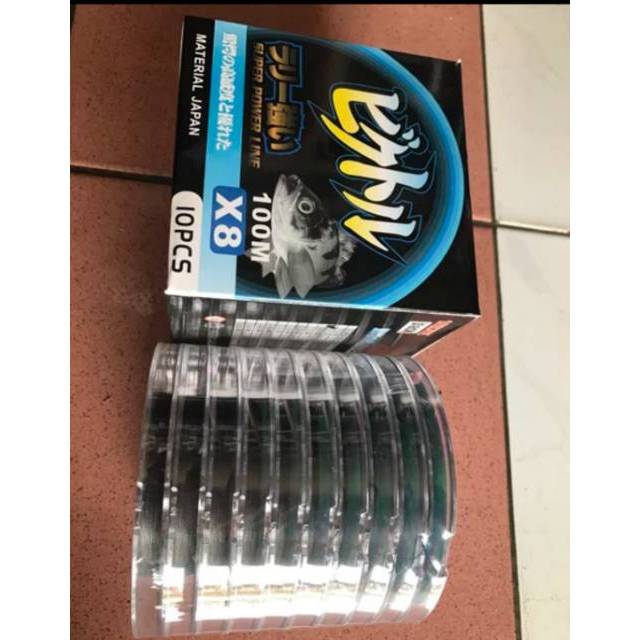 Senar PE X8 100 meter