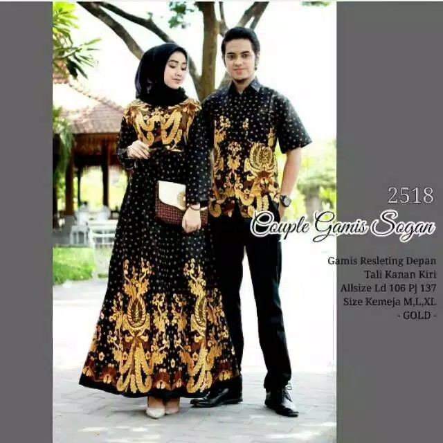 Maura Couple - Sania Ruffle Batik Couple Ori Ndoro Jowi Dnt Garansi Termurah Seharga Rp62.000 -