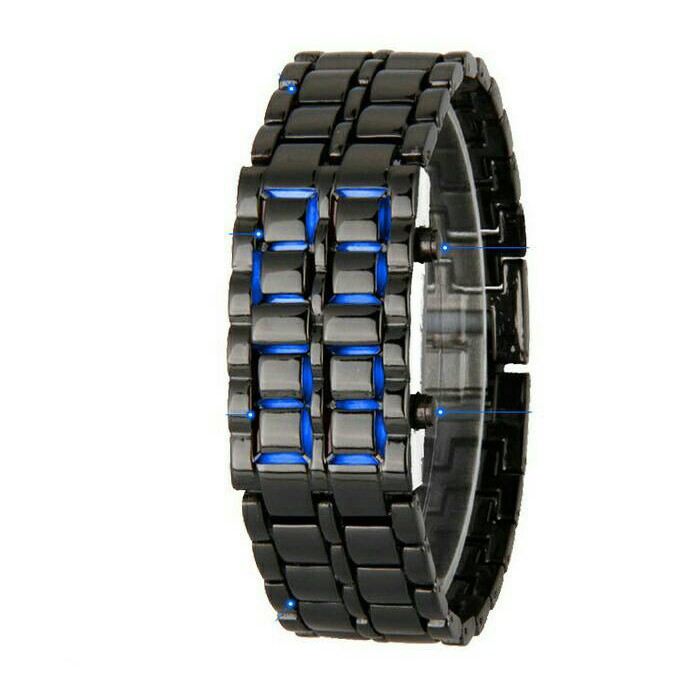 Jam Lampu LED Tokyo Flash JAM LAVA - Watch Iron Samurai Tokyoflash Japanese Fashion