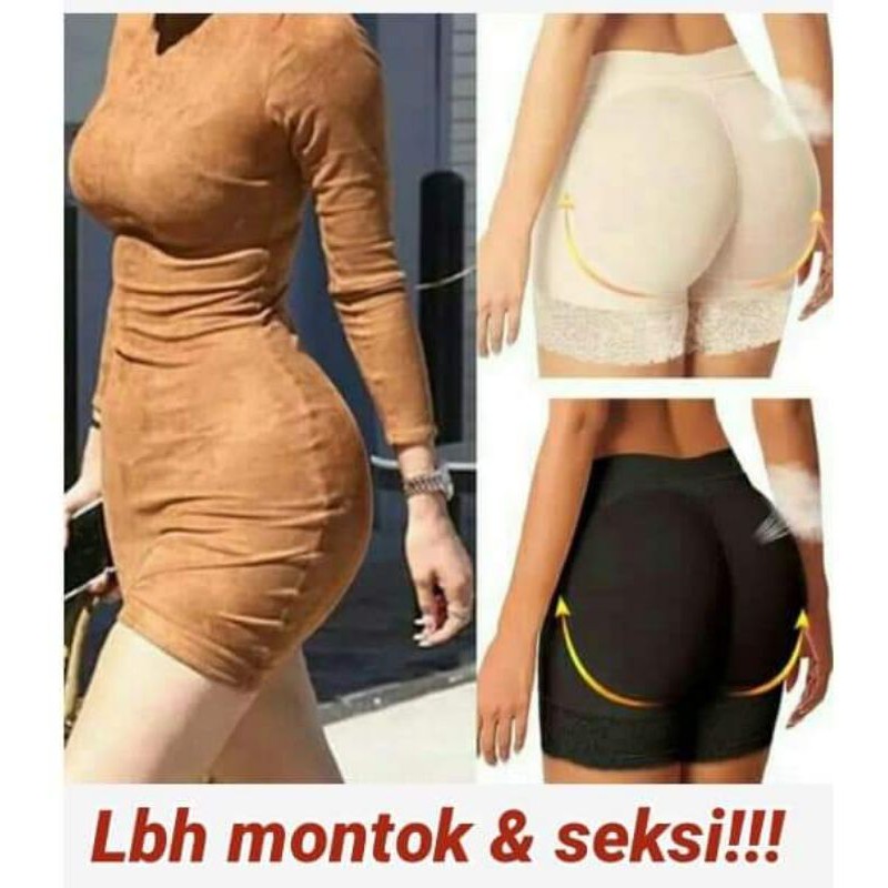 spon busa celana pendek strait ganda kualitas impor tambah montok dan seksi