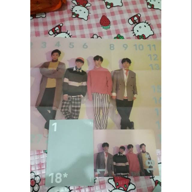 (SOLD) EXO SEASON GREETING 2018 CHANBAEKDOSUHO SET