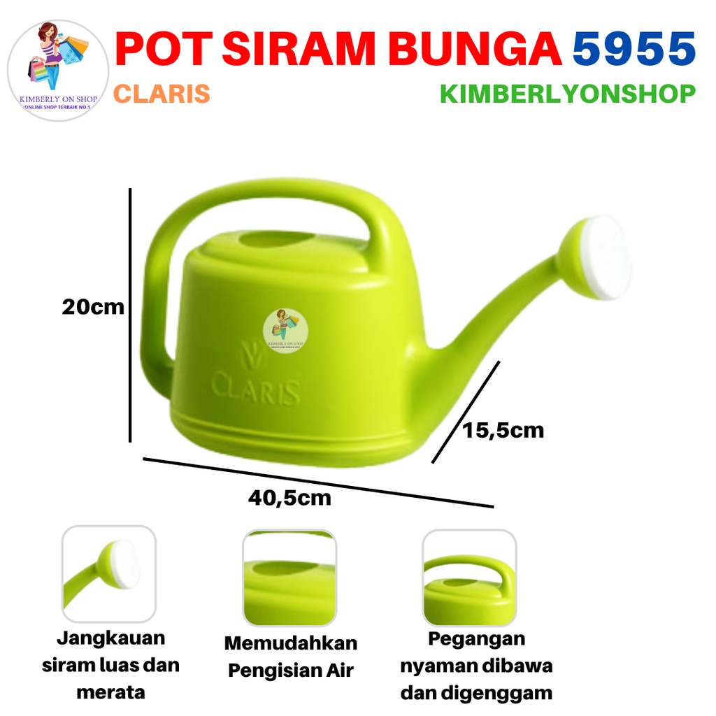 Pot Siram Bunga Gardenia Alat Penyiraman Bunga Tanaman 5955 Claris