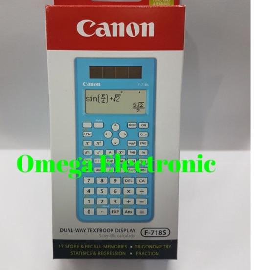 

SALE!!Canon F-718SGA Scientific Calculator Kalkulator Ilmiah Sekolah F-718S|KD1