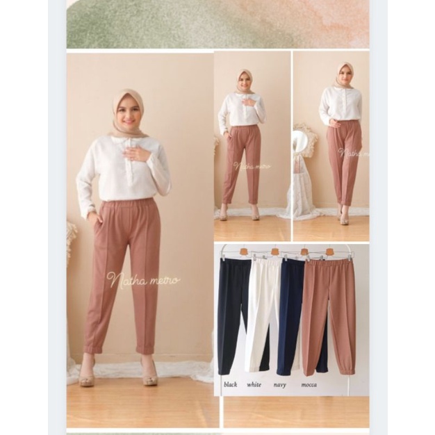 celana 7/8 gio pants strech vol 1/2