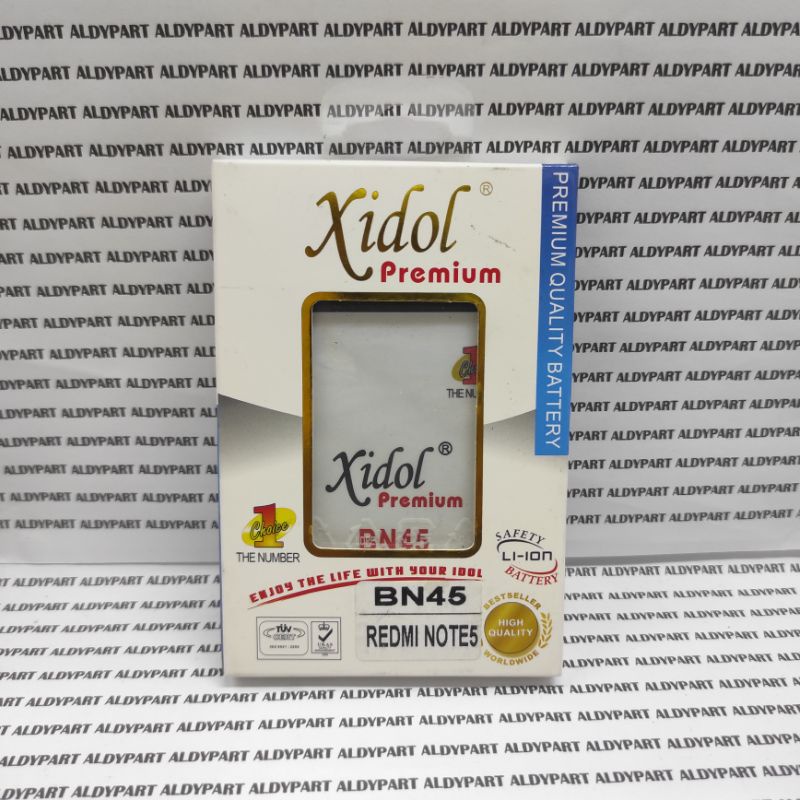 Original Xidol Baterai Batre Xiaomi Redmi Note 5 Pro BN45 Premium Quality Battery