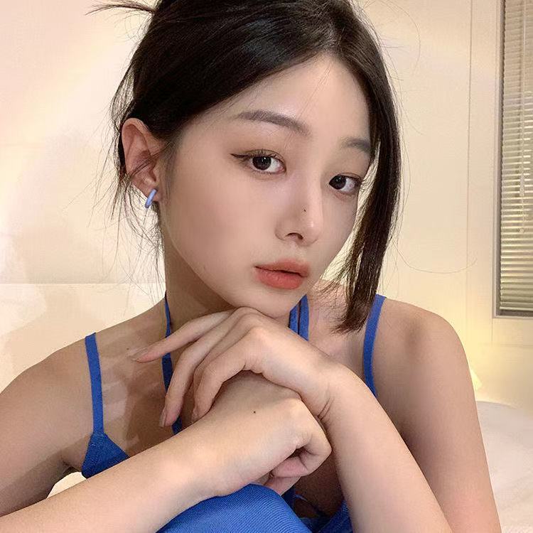 2021 New Fashion Earrings Female Summer Simple Earring High Sense Earring Korea Sexy Girl Jewelry