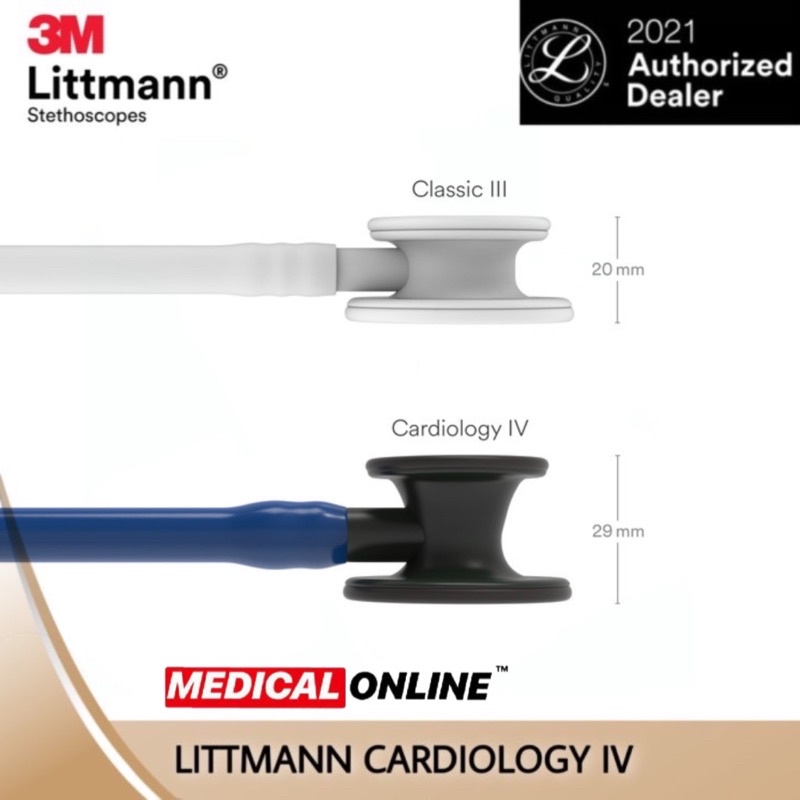 3M STETOSKOP LITTMANN CARDIOLOGY IV NAVY BLUE BLACK 6168 LITMANN LITMAN MEDICALONLINE MEDICAL ONLINE