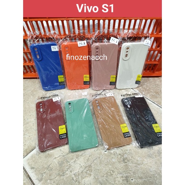 SoftCase Vivo S1 Vivo 1907 Silikon Casing Macaron Pro