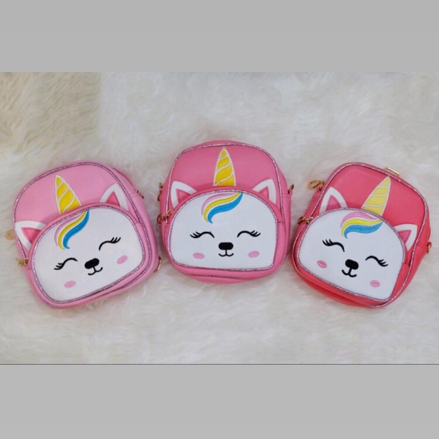 Tas anak unicorn import