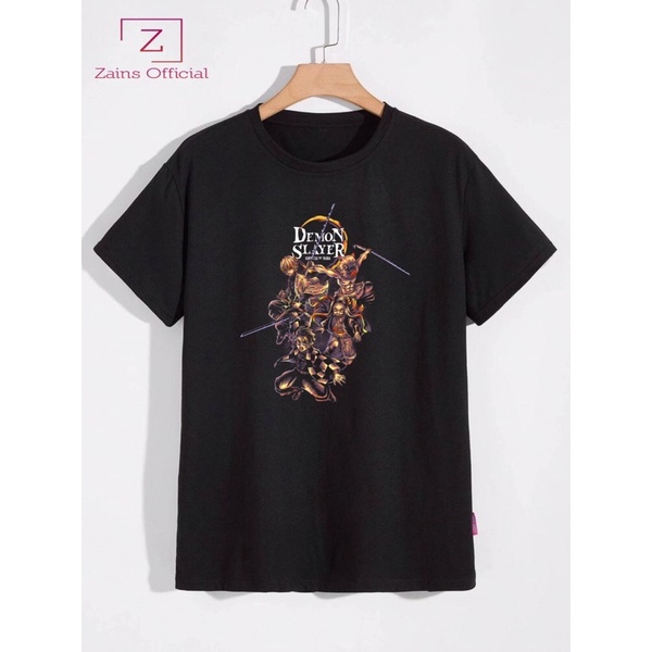Kaos Oversize Trend Viral Distro Kimetsu No Yaiba Logo Demon Slayer Anime Manga Akaza Inosuke Nezuko