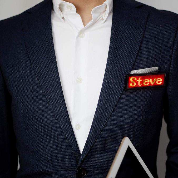 

LED Name Badge / Name Tag Running Text