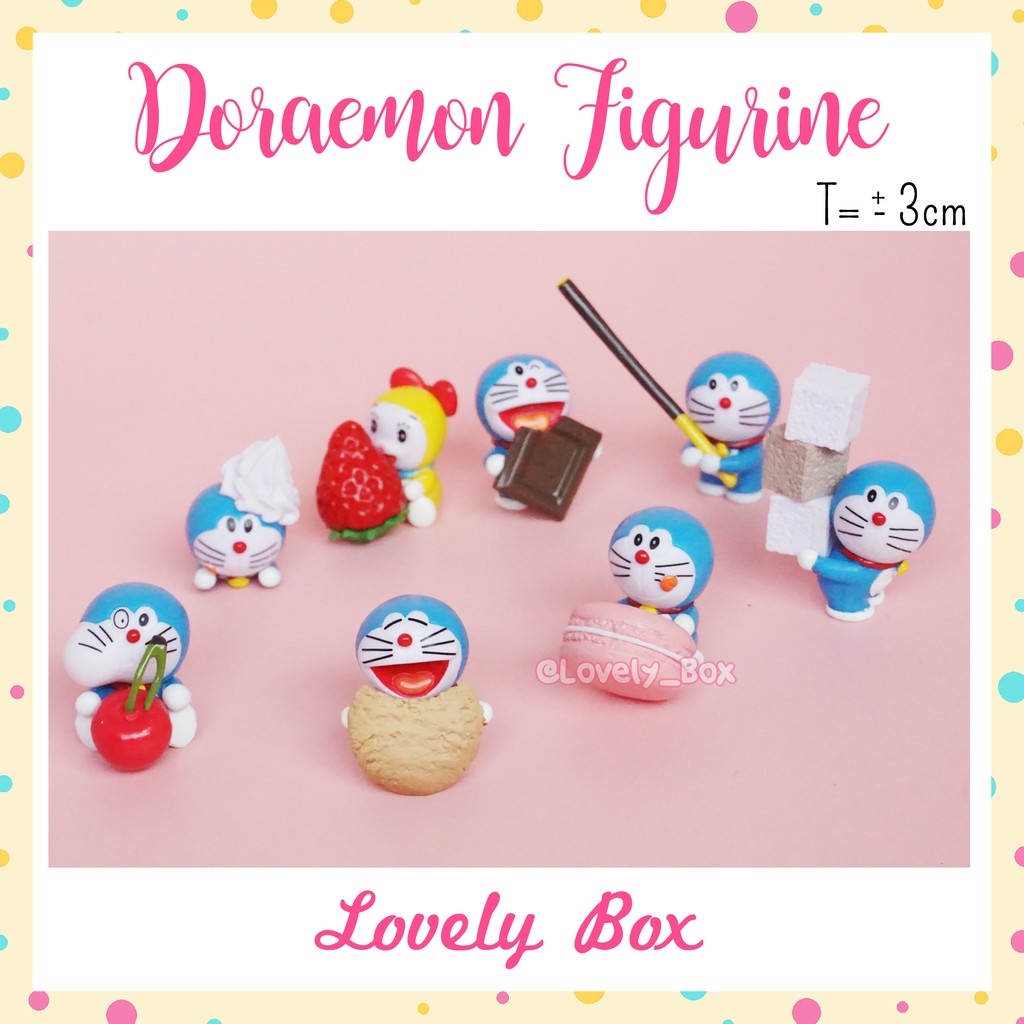 Figurine Doraemon / Figure Doraemon / Pajangan Doraemon Dessert ORIGINAL