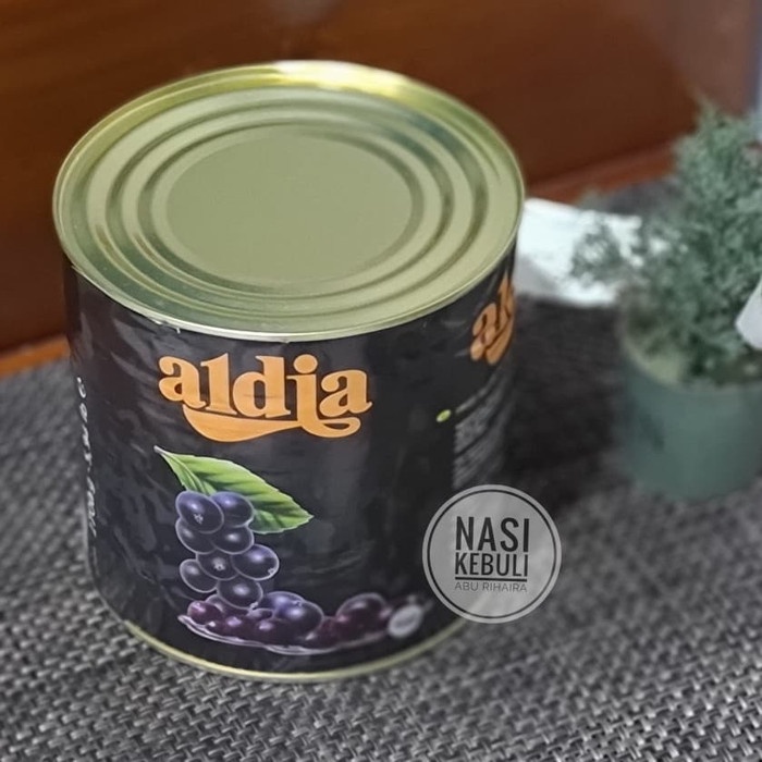 

Kalengbuah- Aldia Fruit Filling Blueberry 2,7Kg # Finest Belgium -Buah-Kaleng.