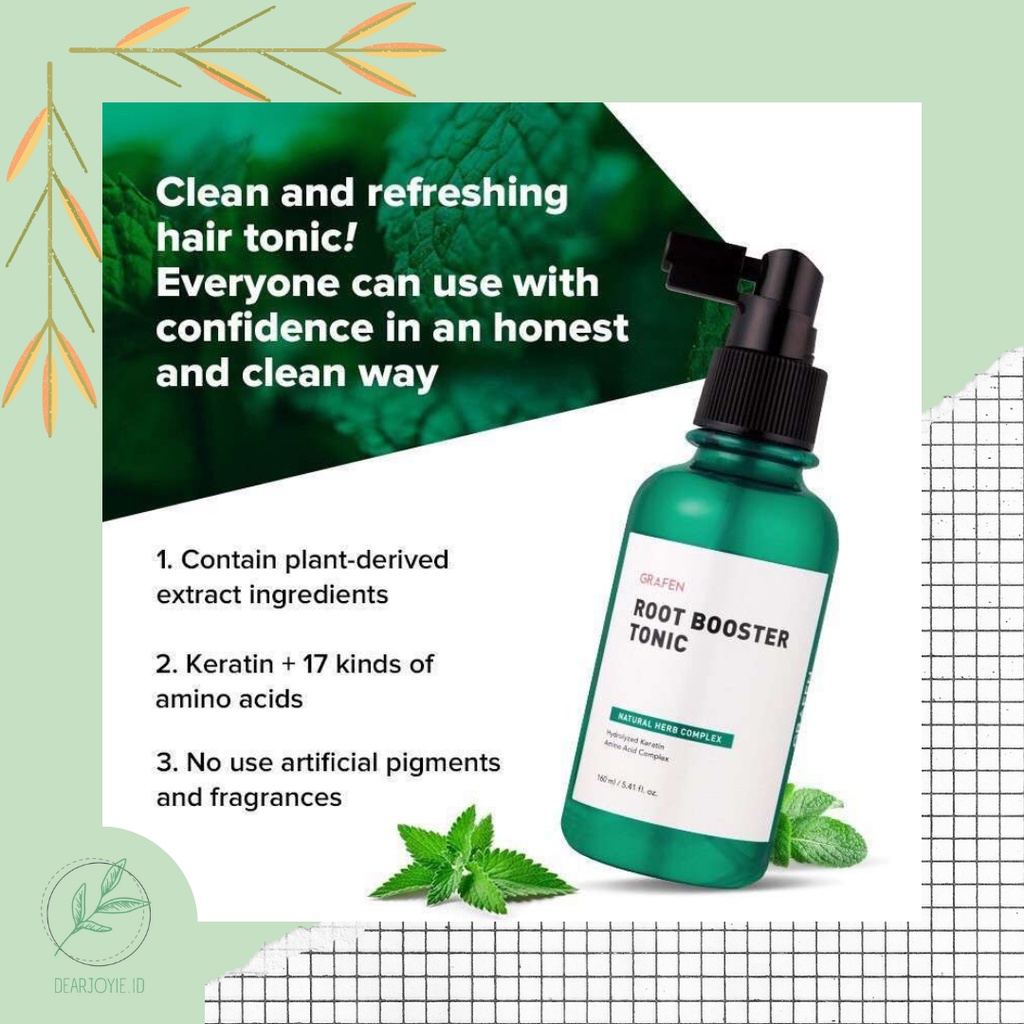 [SALE] GRAFEN Root Booster Shampoo 500ml / Rambut Rontok-6