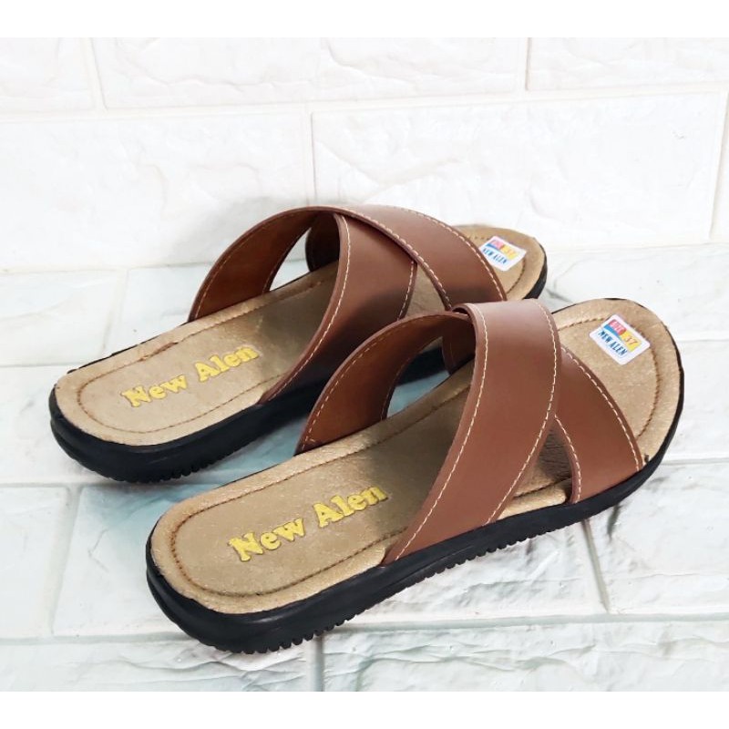 Sendal Cewek Santai Sandal Wanita Slop Silang Sendal Murah