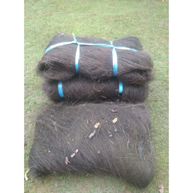 

Tali Ijuk Resapan Air Ijuk Bantal Ijuk Pohon Aren Bersih 500Gram