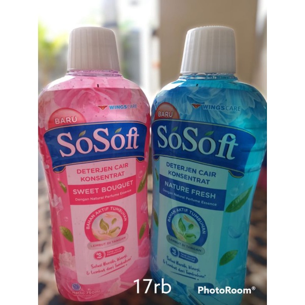 sosoft detergen cair