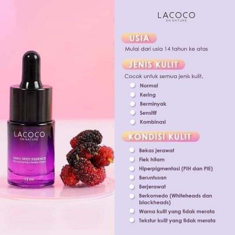 SERUM LACOCO DARKSPOT PENGUSIR FLEK HITAM