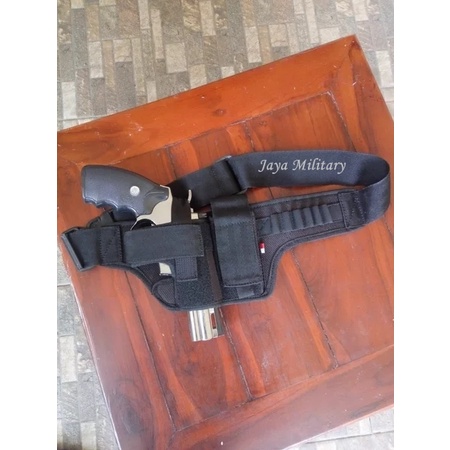 Sarung Pistol Sabuk/Holster Pistol Sabuk/ Airsoft/ Airsoftgun/ Sarung Senjata Pistol/ Tempat Hand Gun