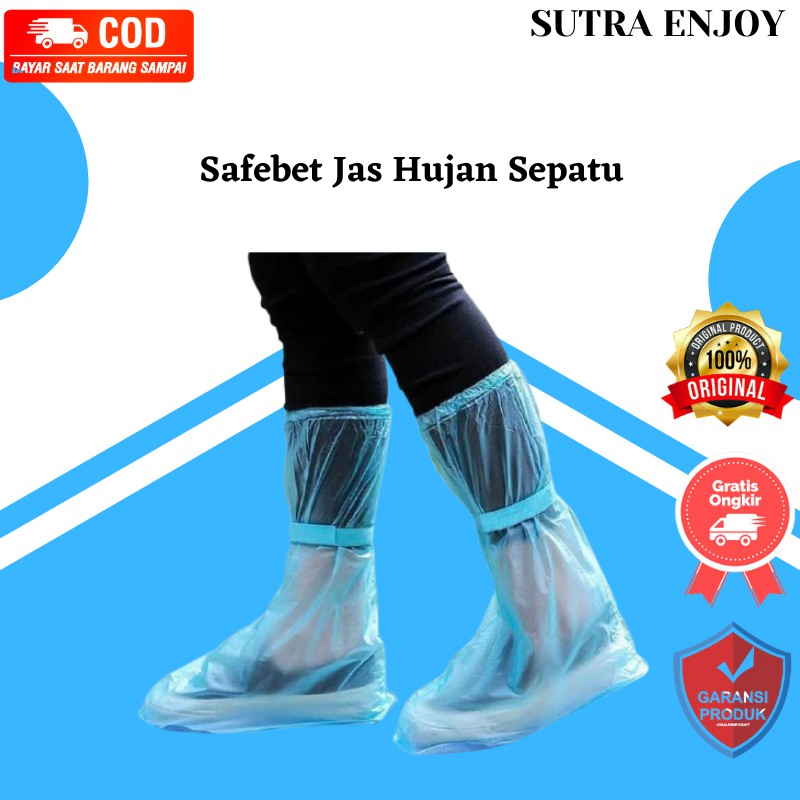 Cover Sepatu Boots Safebet Jas Hujan Sepatu Raincoat Shoes JK-230
