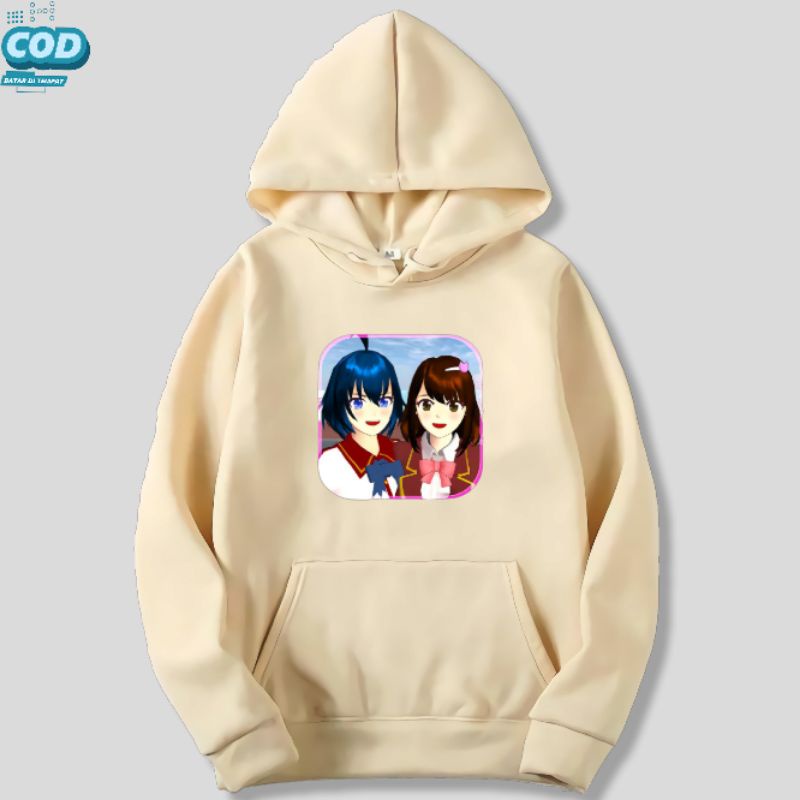 JAKET SWEATER HOODIE ANAK GAME SAKURA SCHOOL SIMULATOR LAKI-LAKI PEREMPUAN COWOK CEWEK UMUR 2-14 TAHUN TERMURAH NYACAKA PRODUCK