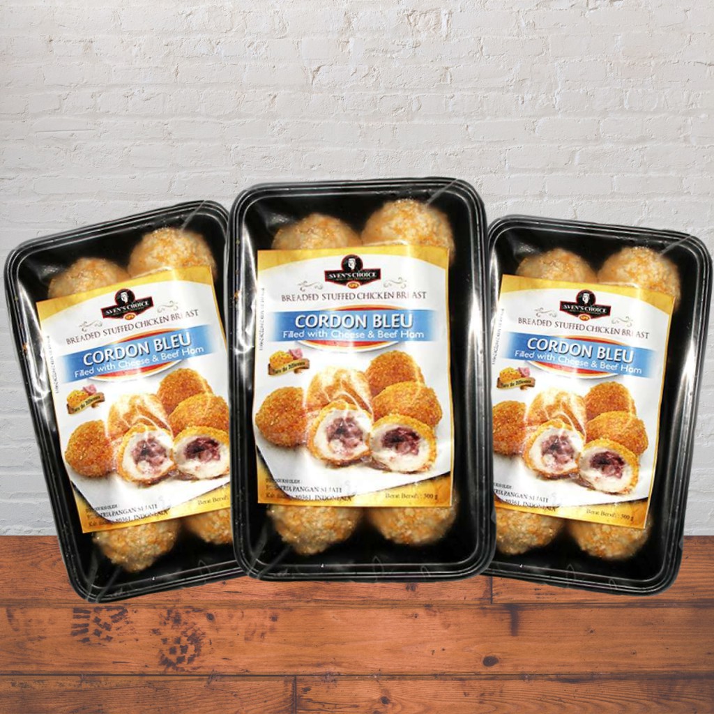 

CHICKEN CORDON BLEU 300GR (isi 8 piece) Healthy Wagyu
