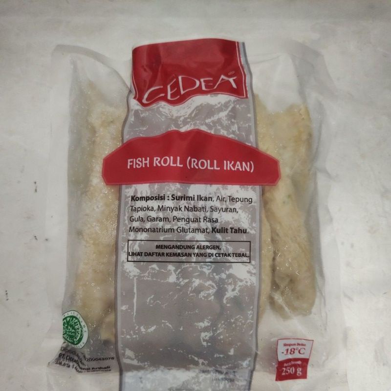 

cedea fish roll 250 gram
