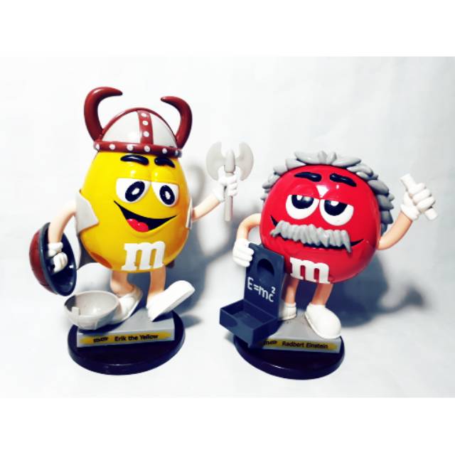 MnM Viking Einstein Toy Mainan Happy Meal Matematika Dispenser Kapak