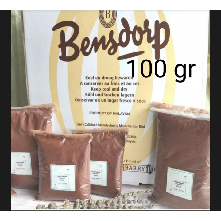

BENSDORP Pure Cocoa Powder 100 Gr Repacked