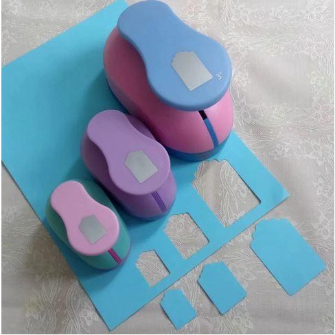 

Delia | Set Paper Punch - Tags Shape 3 Size