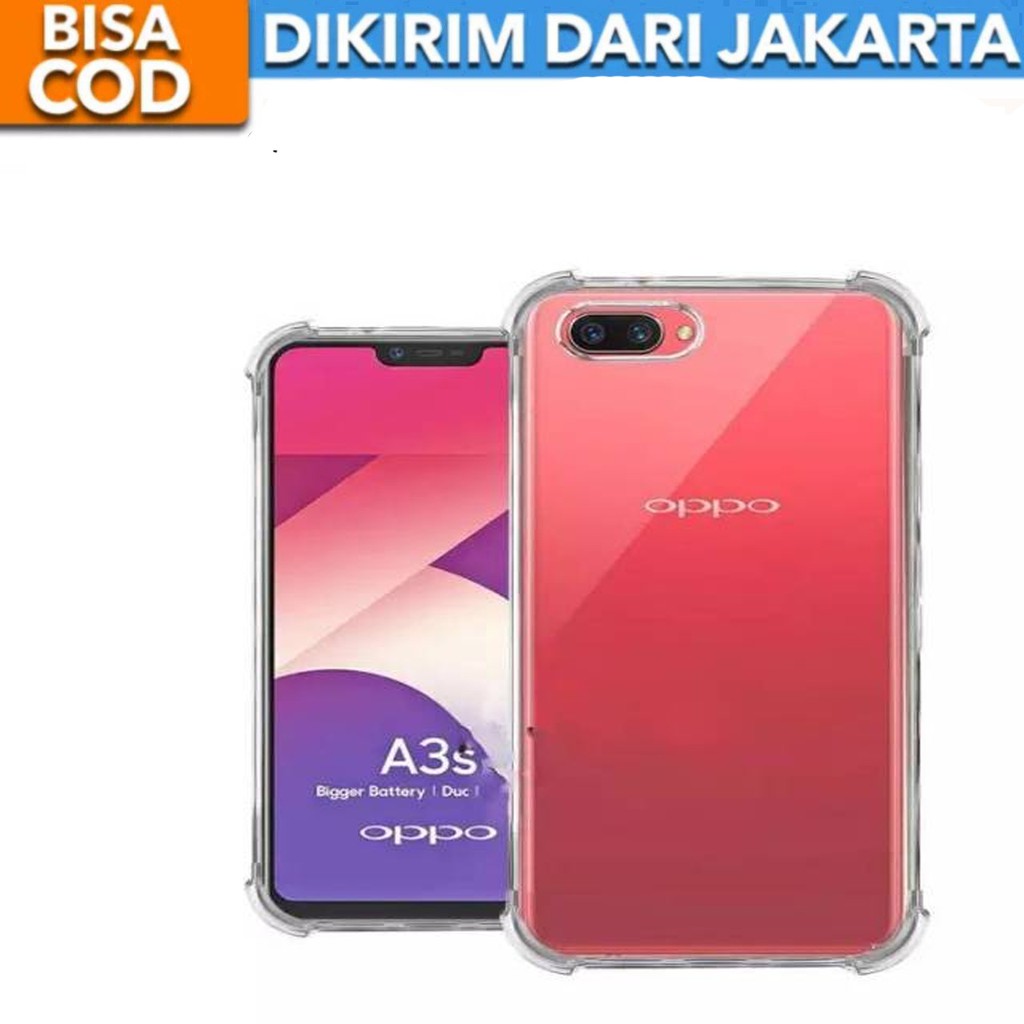 Casing Oppo A3S Anti crack SoftCase