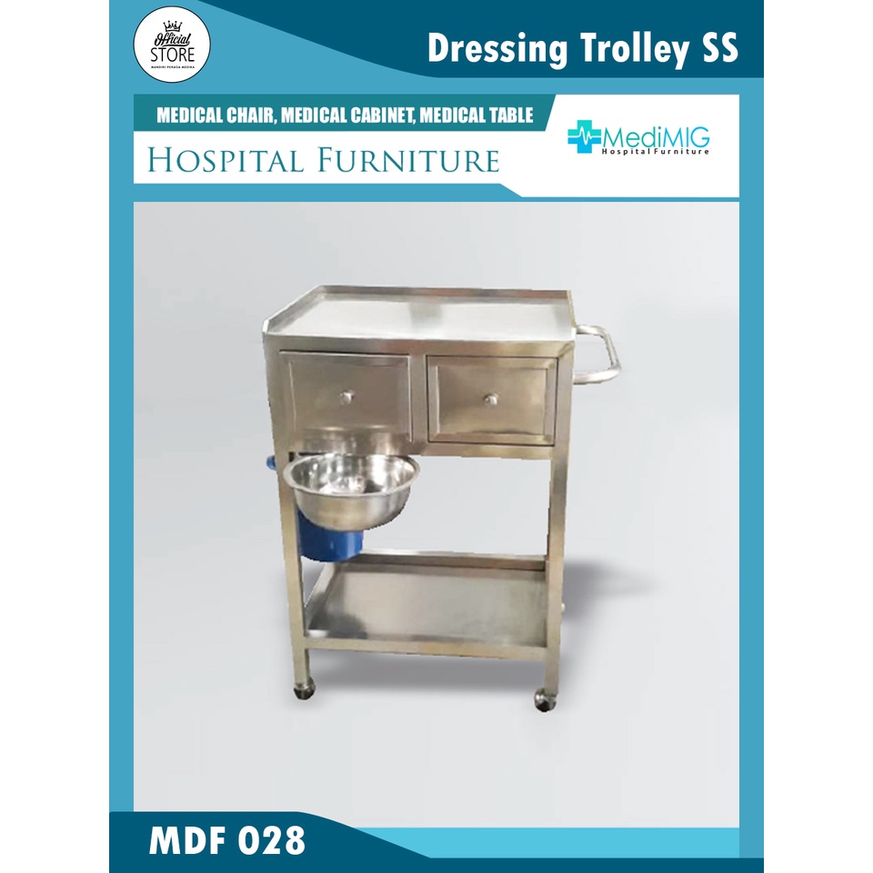 Dressing Trolley SS