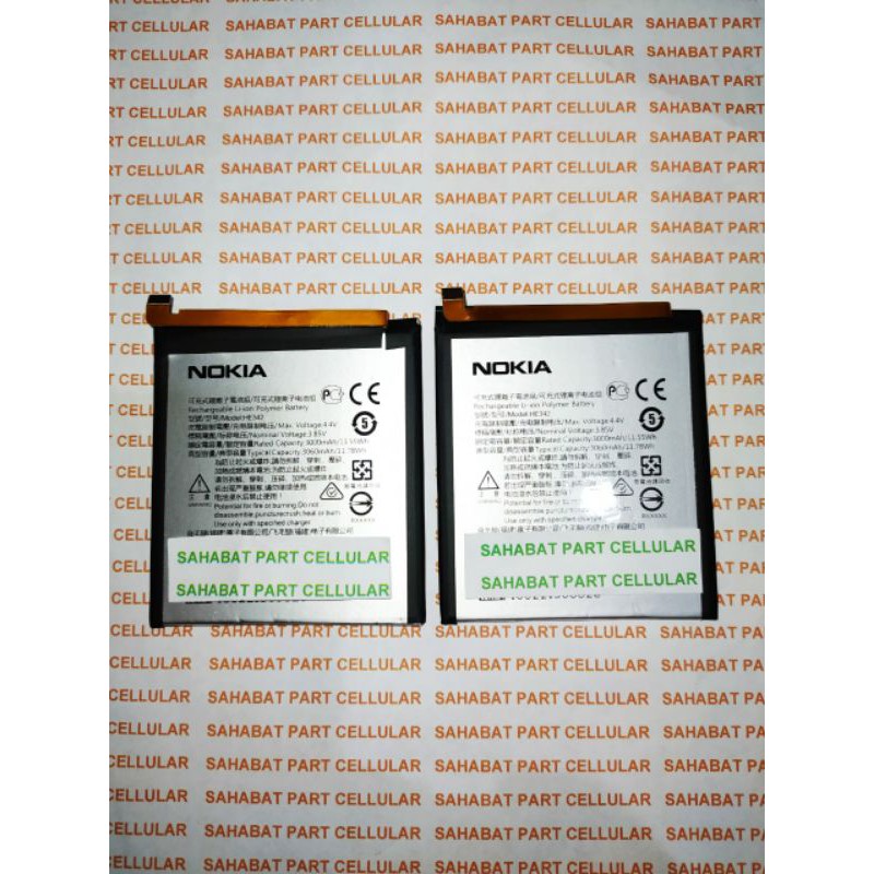BATERAI BATRE BATTERY NOKIA 6.1 PLUS NOKIA 5.1 PLUS HE342